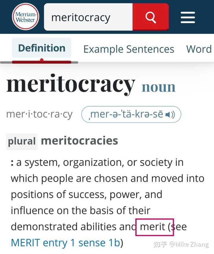 被误译的Meritocracy，精英领导，绩效主义，优绩主义