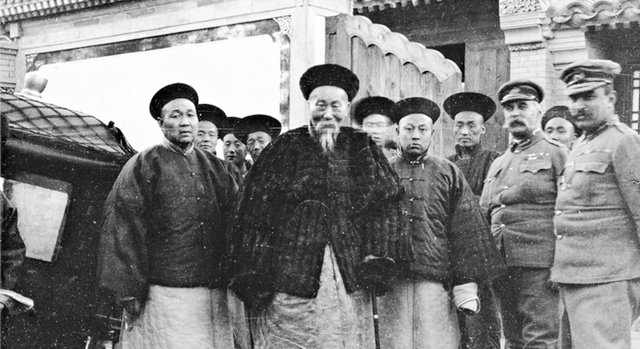 李鸿章(从贤良寺)出发去议和谈判 李鸿章(从贤良寺)出发去议和谈判
