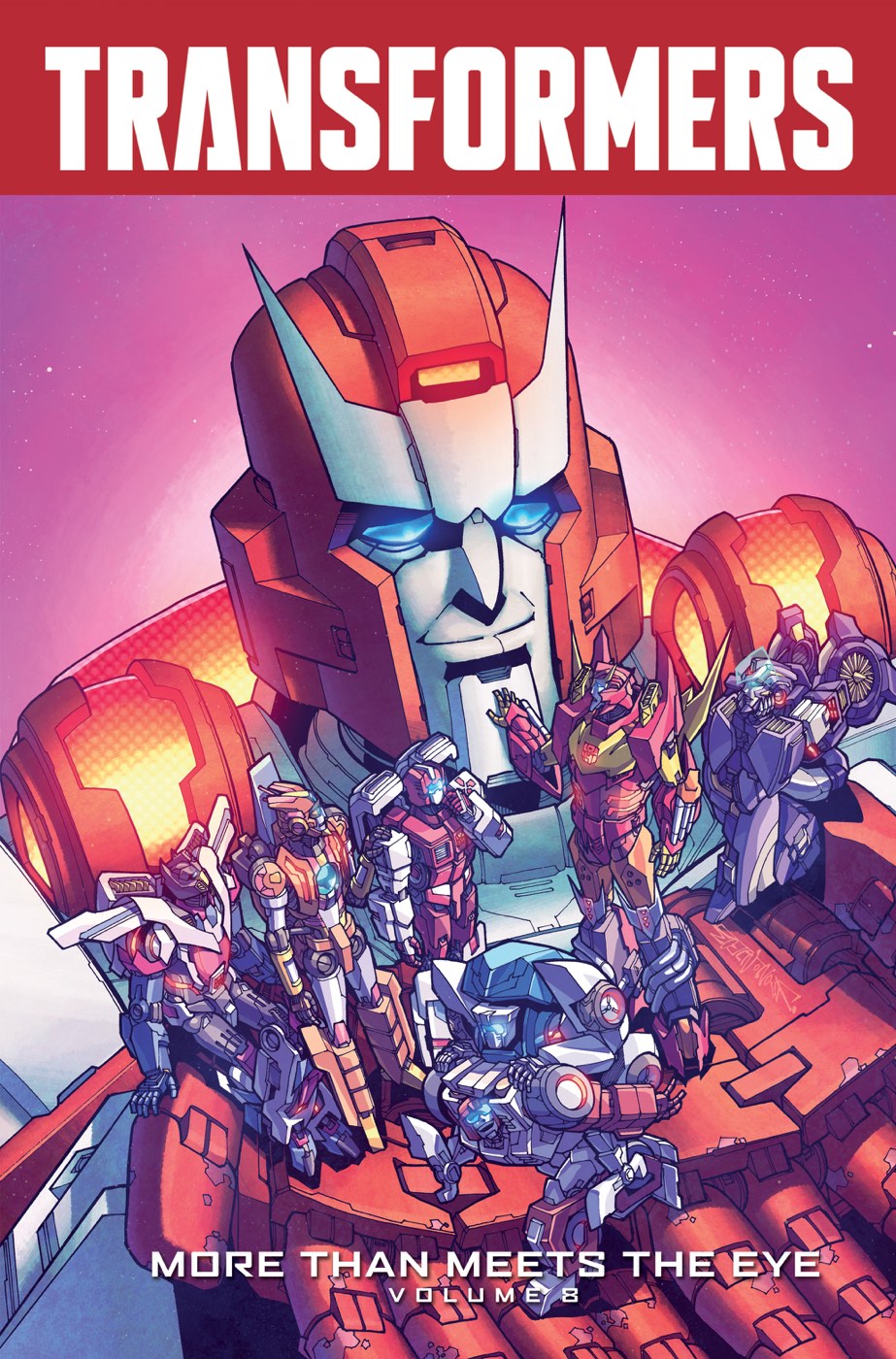 《Transformers: More than Meets the Eye》系列封面 《Transformers: More than Meets the Eye》系列封面