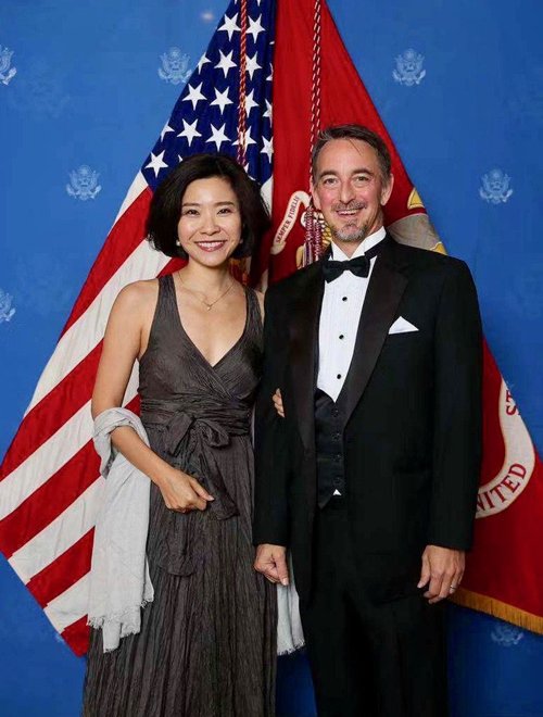 庄祖宜与Jim Mullinax夫妇 庄祖宜与Jim Mullinax夫妇