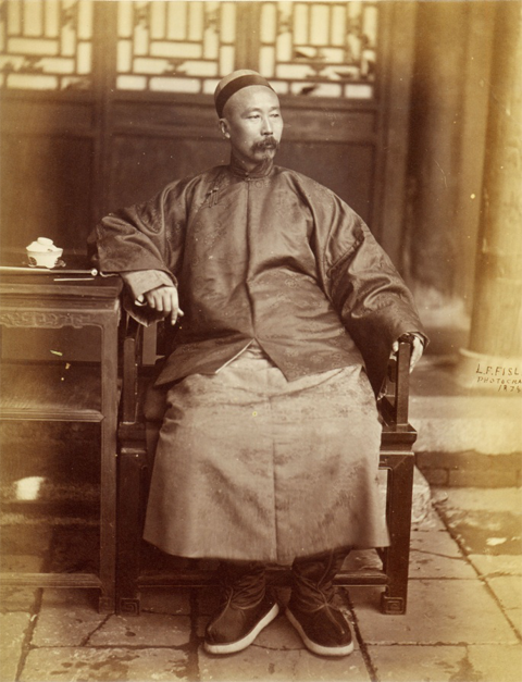 中年时代的李鸿章 中年时代的李鸿章