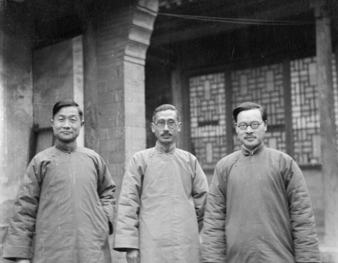 晏阳初和同事在定县,1931-1932