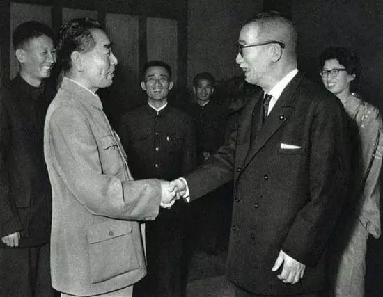 周恩来和松村谦三
