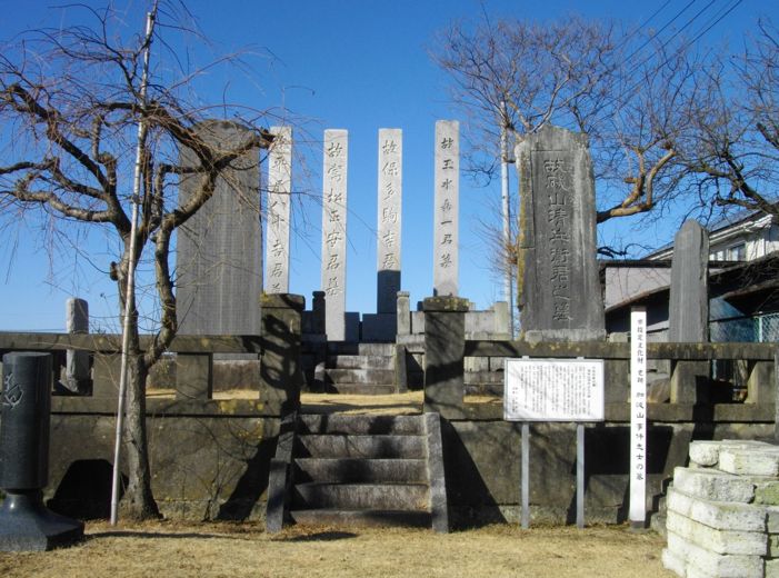加波山事件志士之墓